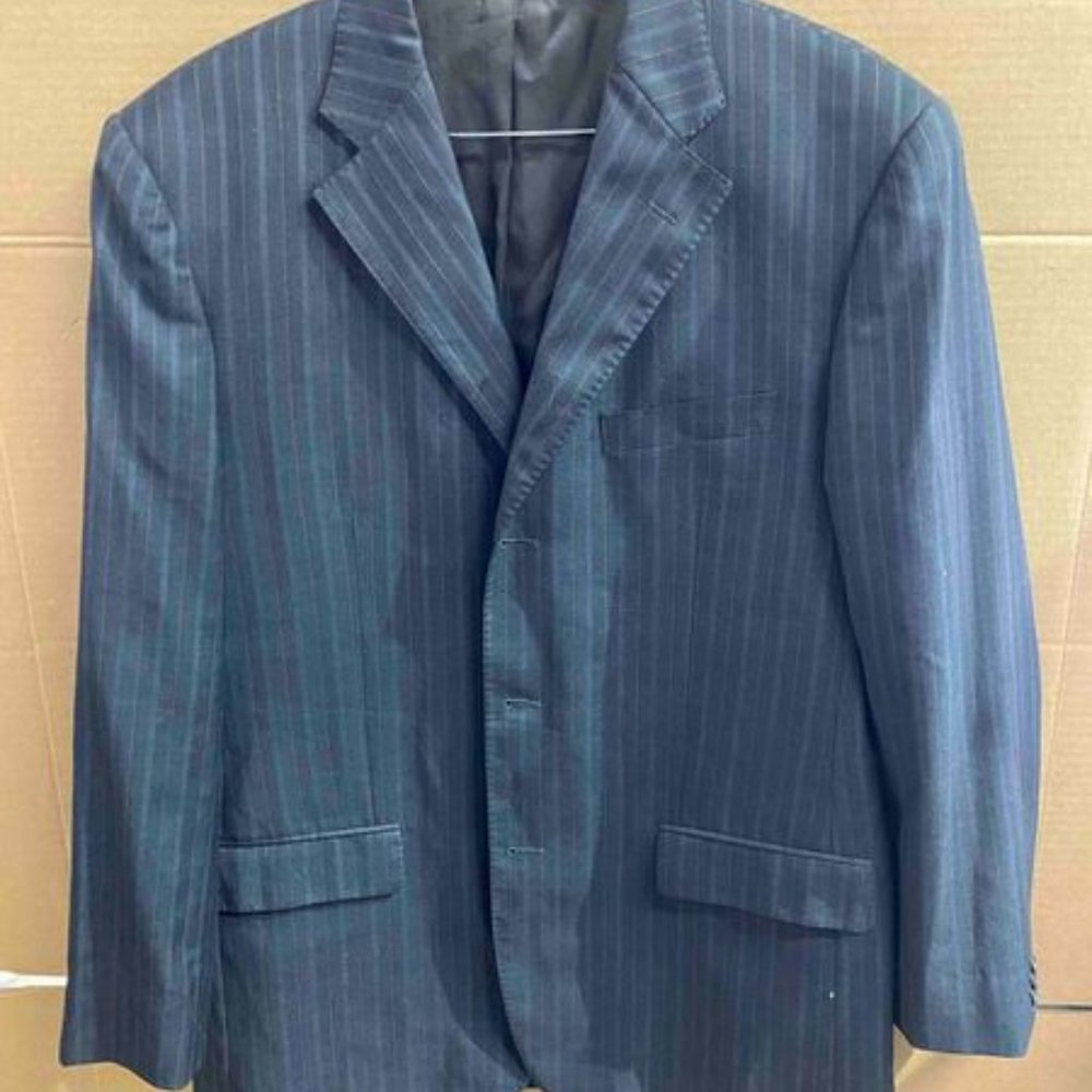 Ermenegildo Zegna Black Blazer Size 46 ﻿